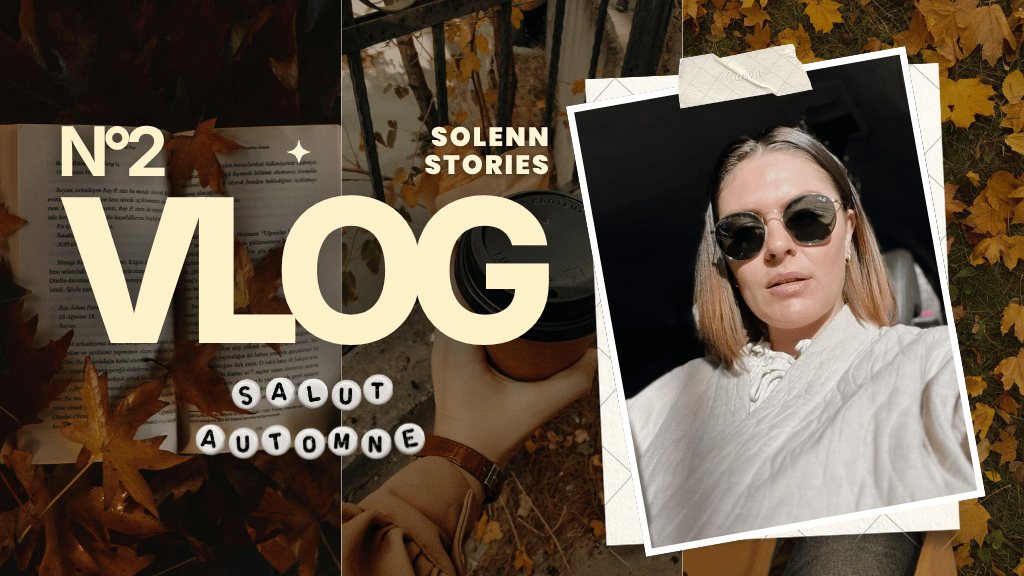 Vlog automne n°2 — miniature YouTube personnalisée